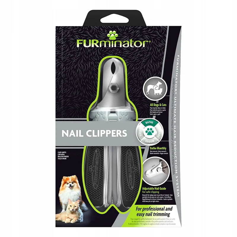 20220308124444_57f63810 FURminator Νυχοκόπτης Γάτας / Σκύλου Μαύρο - Image 1