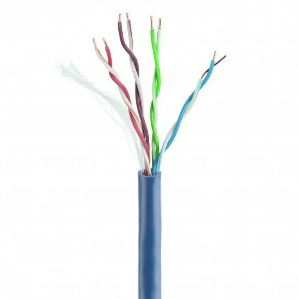 Cablexpert U/UTP Cat.5e Καλώδιο Δικτύου Ethernet χωρίς ακροδέκτες 305m Μπλε (UPC-5004E-SOL-B)