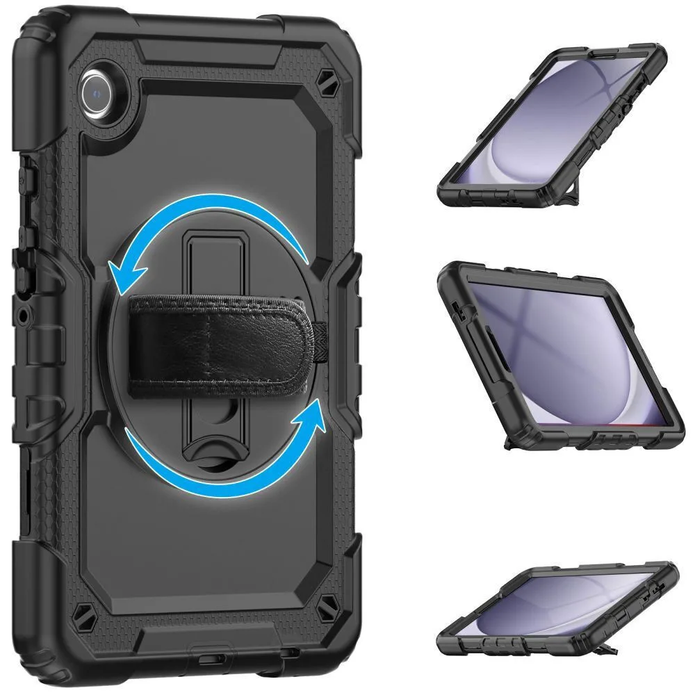 20231220125330_187f4b9e Tech-Protect X-Armor Back Cover Ανθεκτική Μαύρη (Galaxy Tab A9) - Image 1