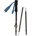 Viking Kettera Pro Τηλεσκοπικό Μπατόν Ορειβασίας Αλουμινίου 1τμχ Μαύρο (610-22-7712-15-UNI)
