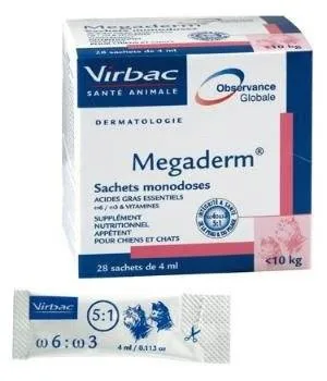 20240913160212_virbac_megaderm_skylous_gates_28x4ml Virbac Megaderm Σκύλους Γάτες 28x4ml - Image 1