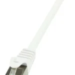 LogiLink F/UTP Cat.6 Καλώδιο Δικτύου Ethernet 3m Λευκό 1τμχ CP2061S