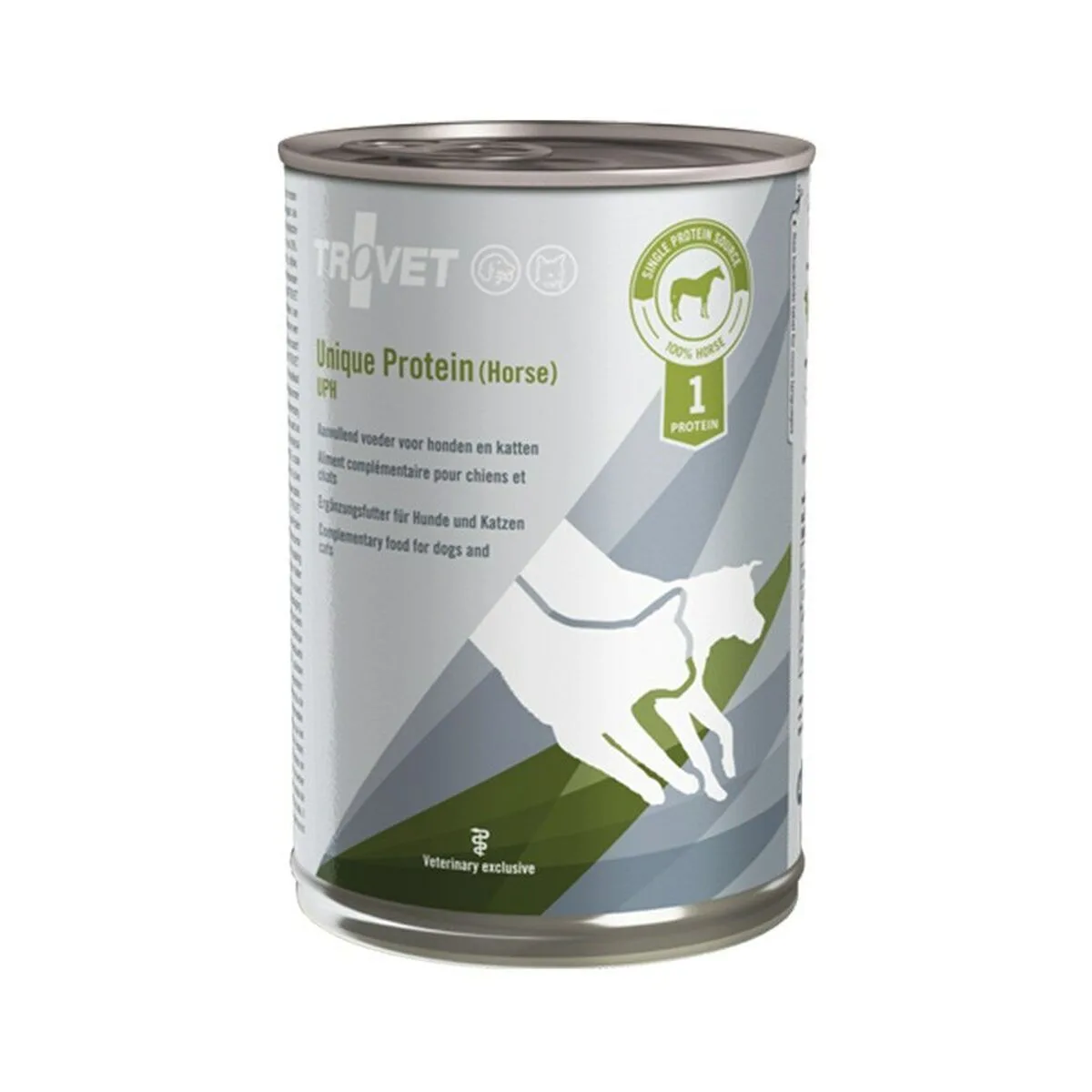 Trovet Unique Protein UPH Υγρή Τροφή για Γάτες σε Κονσέρβα με Κρέας χωρίς Γλουτένη 400gr 304663 - Image 1