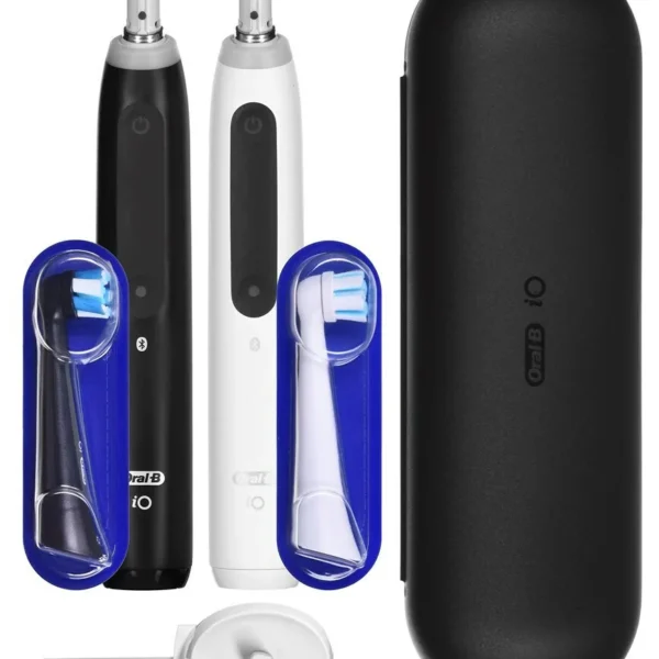 Oral-B iO Series 5 Ηλεκτρική Οδοντόβουρτσα με Αισθητήρα Πίεσης και Θήκη Ταξιδίου