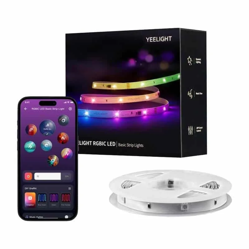 20250121135536_fe077147 Yeelight Smart Ταινία LED Wi-Fi 220V RGBW Φως 12m LYDD-0039 - Image 1