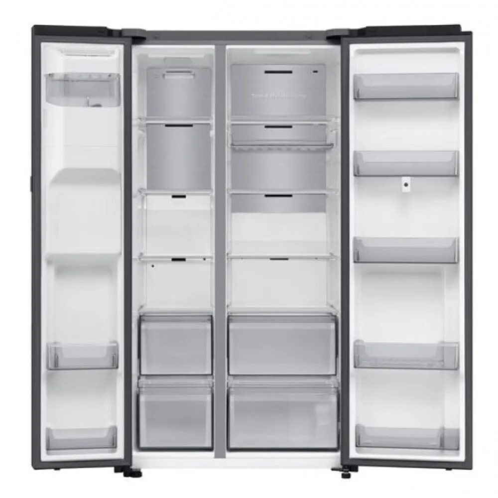 20250403100219_45e7ea2f Samsung Ψυγείο Ντουλάπα 614lt Total NoFrost Υ178.4xΠ91.2xΒ72.6εκ. Μαύρο RS90F66BEFEF - Image 1