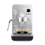 Smeg Μηχανή Espresso 1650W Πίεσης 15bar Μαύρη EMC02BLMEU