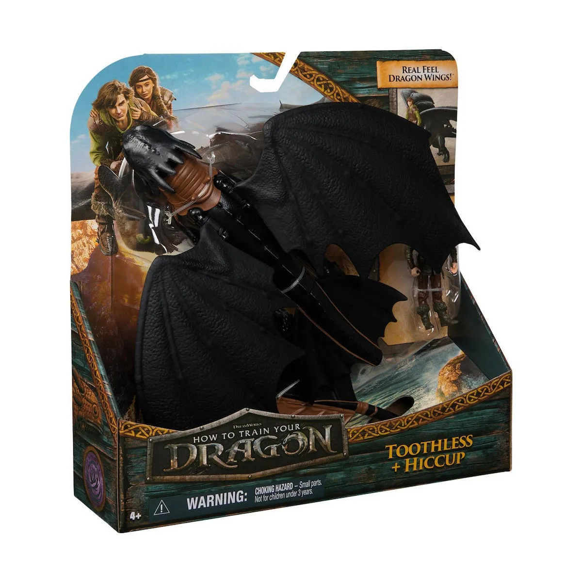 20250624115801_334bdf82 Φιγούρα Δράσης How to train your Dragon Toothless & Hiccup 25εκ. S2451033 - Image 1