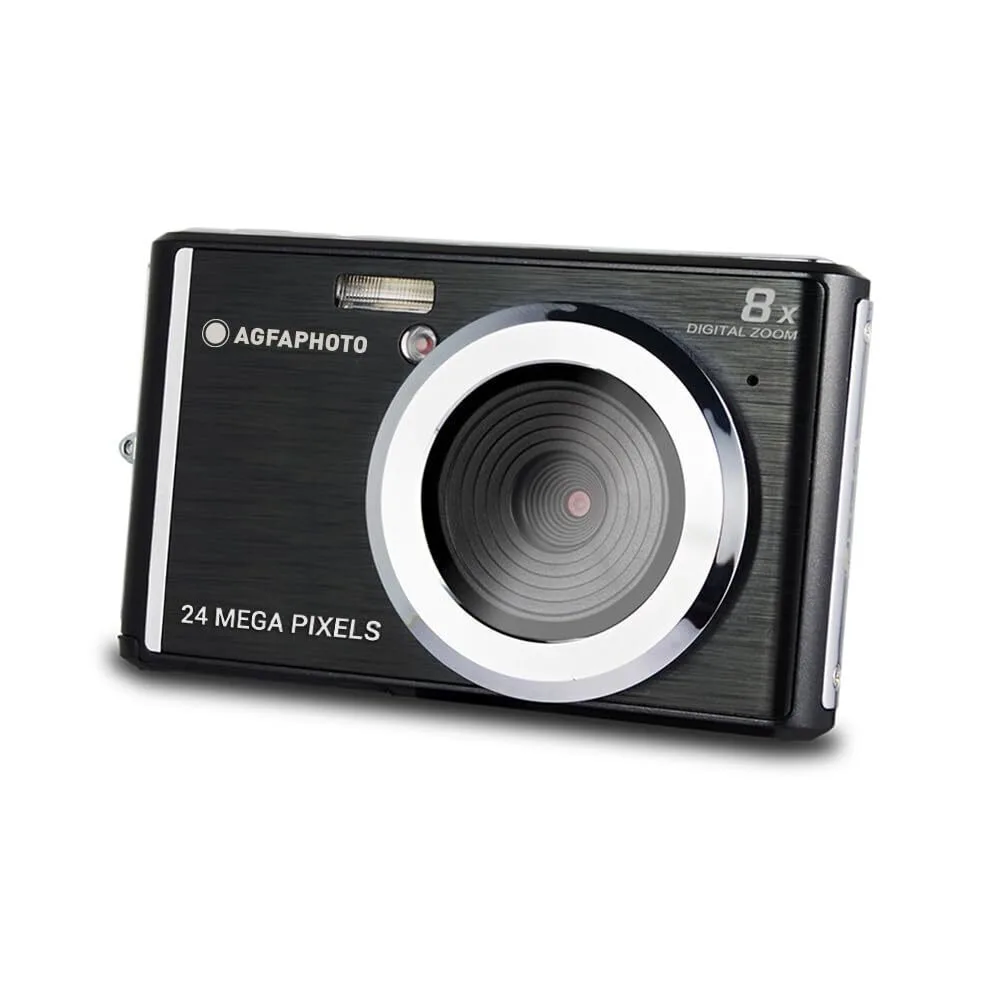 20250919131708_21b248c6 AgfaPhoto DC5500 Compact Φωτογραφική Μηχανή 24MP Μαύρη - Image 1