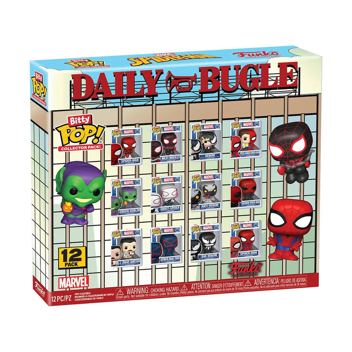 20250930111647_funko_bitty_pop_marvel_spider_man_special_edition_12tmch Funko Bitty Pop! Marvel: Spider-man Special Edition 12τμχ - Image 1