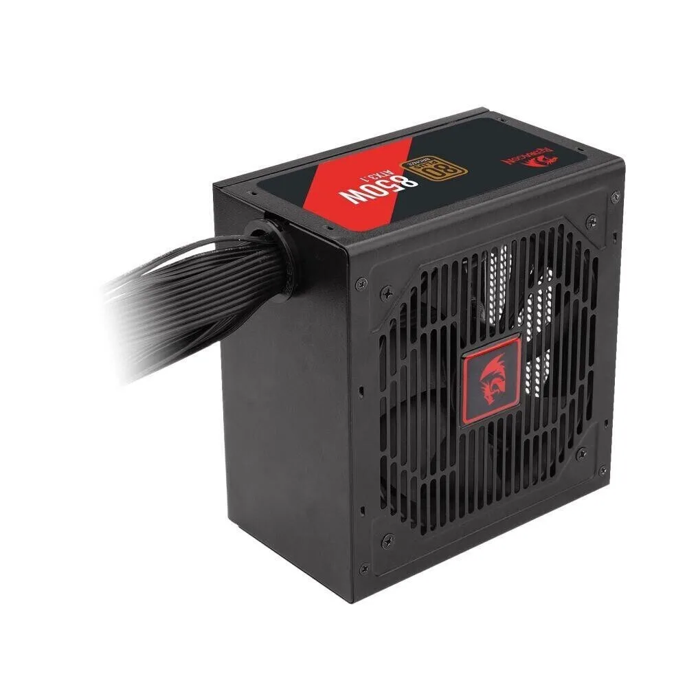 20251013164404_fc4280e9 Redragon RGPS850W 850W Μαύρο Τροφοδοτικό Υπολογιστή Full Modular 80 Plus Bronze - Image 1