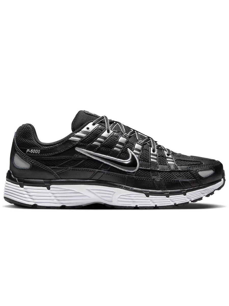 Nike P-6000 Ανδρικά Sneakers Black / Black-white-metallic Silver CD6404-026 - Image 1