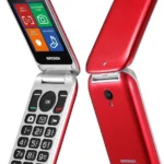 Brondi Stone+ Dual SIM Κινητό με Μεγάλα Κουμπιά Κόκκινο
