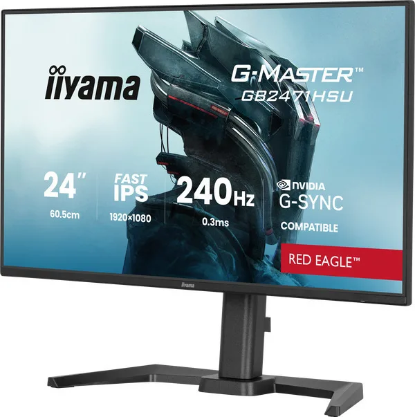 20260115135924_860b71e5 Iiyama G-MASTER GB2471HSU-B1 IPS HDR Gaming Monitor 23.8" FHD 1920x1080 240Hz - Image 1