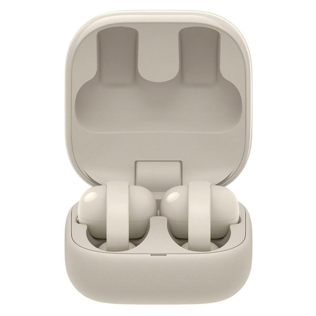 20260216195502_052a8af1 Sony LinkBuds Clip Bluetooth Handsfree Ακουστικά με Αντοχή στον Ιδρώτα και Θήκη Φόρτισης Greige - Image 1