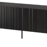 Isla Matte Black Μ40xΠ60xΥ200cm