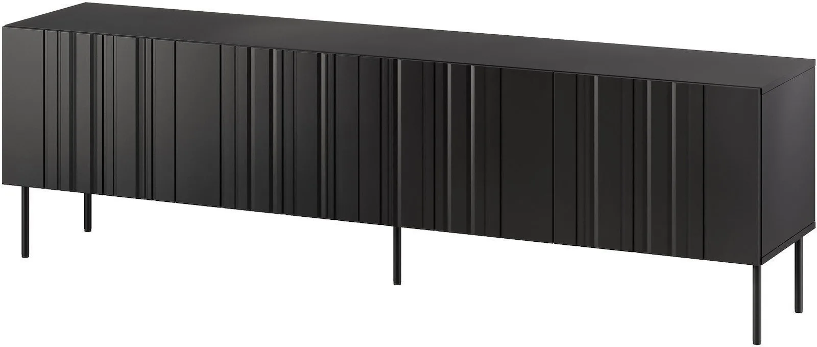 20260219142720_epiplo_tileorasis_xylino_isla_matte_black_m40xp60xy200cm Isla Matte Black Μ40xΠ60xΥ200cm - Image 1