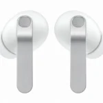 Samsung Galaxy Buds4 Pro Bluetooth Handsfree Ακουστικά με Αντοχή στον Ιδρώτα και Θήκη Φόρτισης Λευκά