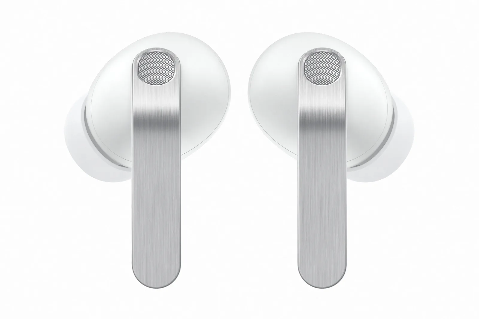 20260225134111_94643c45 Samsung Galaxy Buds4 Pro Bluetooth Handsfree Ακουστικά με Αντοχή στον Ιδρώτα και Θήκη Φόρτισης Λευκά - Image 1
