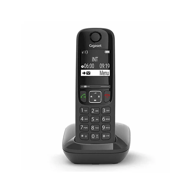 20260313121053_a7dd9fed Gigaset Basic 100 Ασύρματο Τηλέφωνο Μαύρο - Image 1