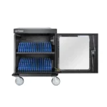 Manhattan Επιδαπέδια Καμπίνα Rack 38x28cm Μαύρο 180948