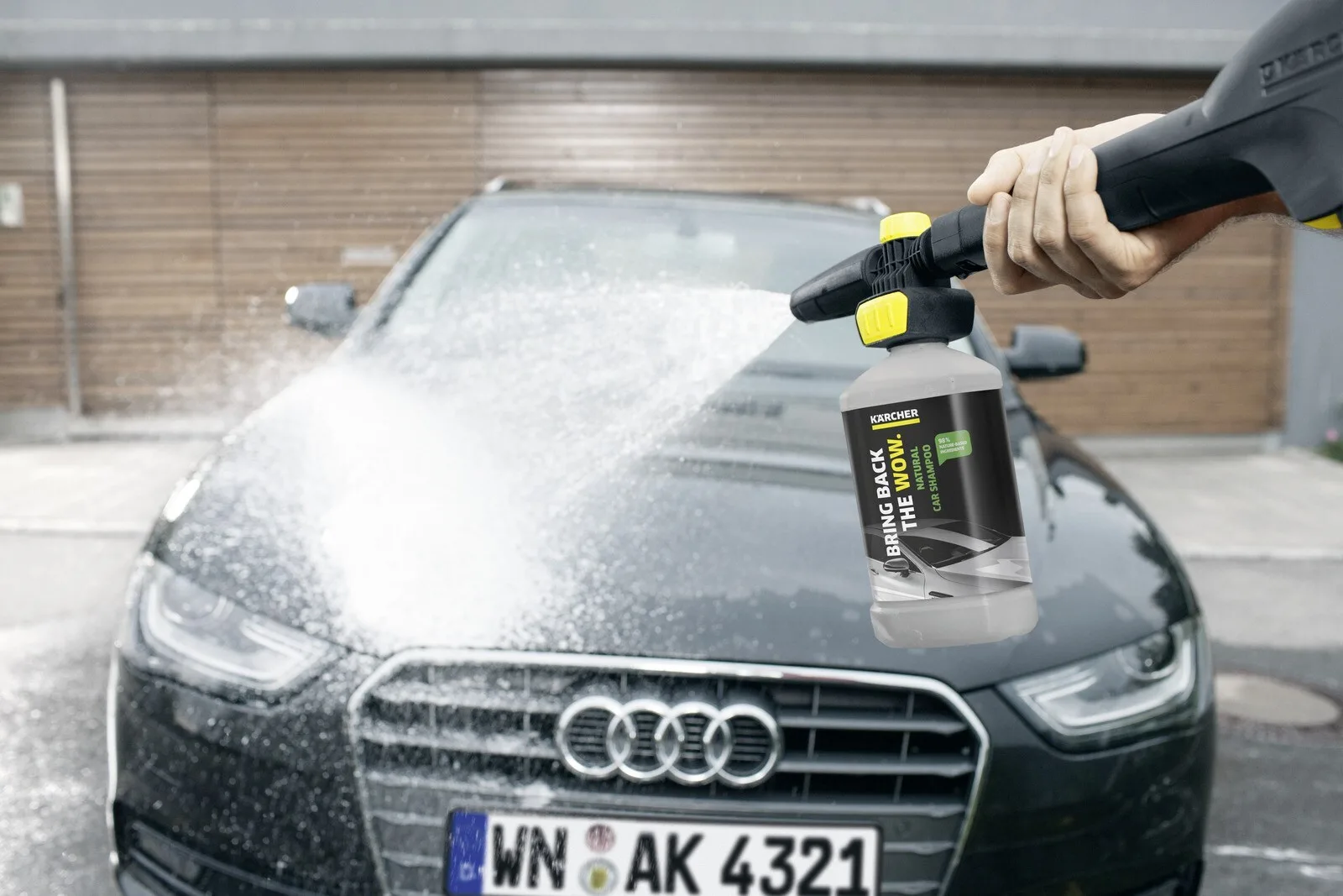 20260319143519_7e119a25 Karcher Σαμπουάν Πλυσίματος Αυτοκινήτου 1L 6.296-226.0 - Image 1