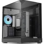 APNX APCM-VI02143.11 Gaming Midi Tower Κουτί Υπολογιστή με Πλαϊνό Παράθυρο και ARGB Φωτισμό Μαύρο