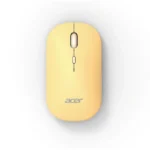 Acer AMR130 Ασύρματο Bluetooth Ποντίκι Κίτρινο
