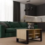 Modern Table 4p Artisan Oak Black