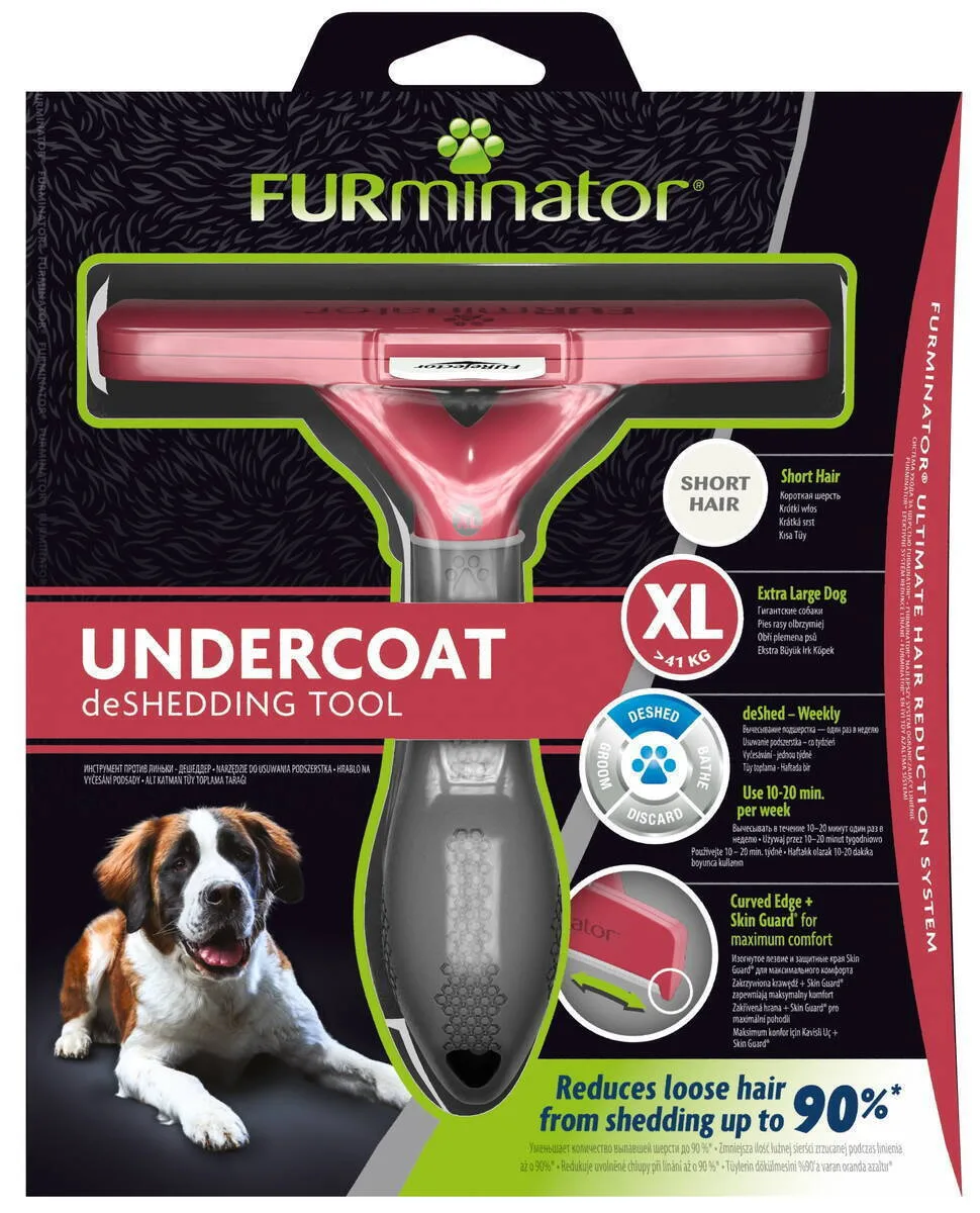 20260326133942_f114bba2 FURminator Χτένα XLarge / Small για Κοντότριχους Σκύλους για Περιποίηση Τριχώματος Μαύρη - Image 1