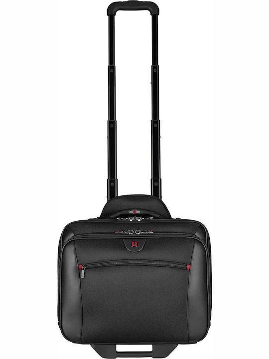 Wenger Potomac Τσάντα Laptop 17" με Ροδάκια σε Μαύρο χρώμα