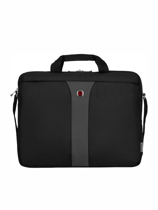 Wenger Legacy Slim Τσάντα Ώμου / Χειρός για Laptop 17" σε Μαύρο χρώμα
