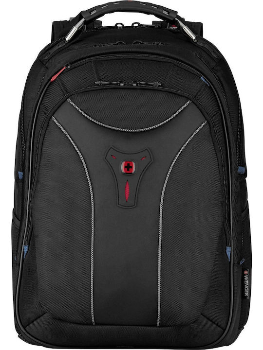 Wenger Carbon Τσάντα Πλάτης για Laptop 17" σε Μαύρο χρώμα
