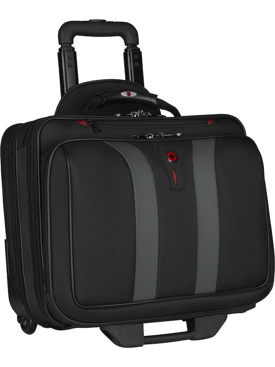 Wenger Granada Τσάντα Laptop 17" με Ροδάκια σε Μαύρο χρώμα