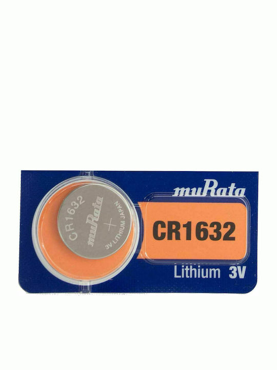 Murata Μπαταρία Λιθίου Ρολογιών CR1632 3V 1τμχ