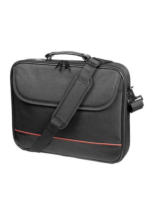Tracer Straight 17 Τσάντα Ώμου / Χειρός για Laptop 17" σε Μαύρο χρώμα