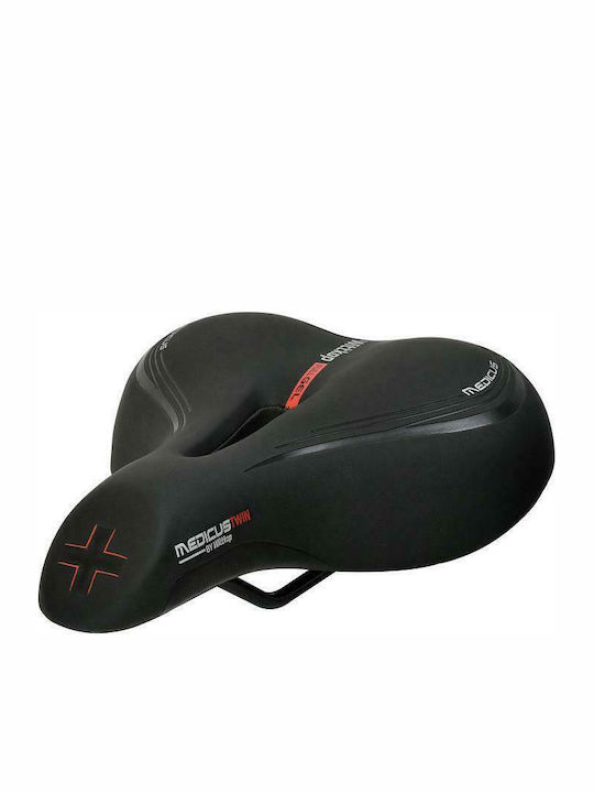 Wittkop Medicus Twin 3.0 Σέλα Ποδηλάτου Μαύρη με Gel 260 x 210 mm