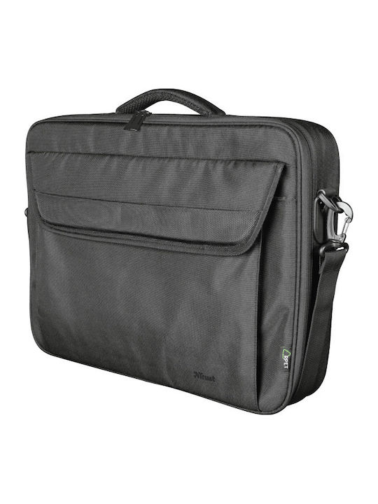 Trust Atlanta Τσάντα Ώμου / Χειρός για Laptop 16" σε Μαύρο χρώμα