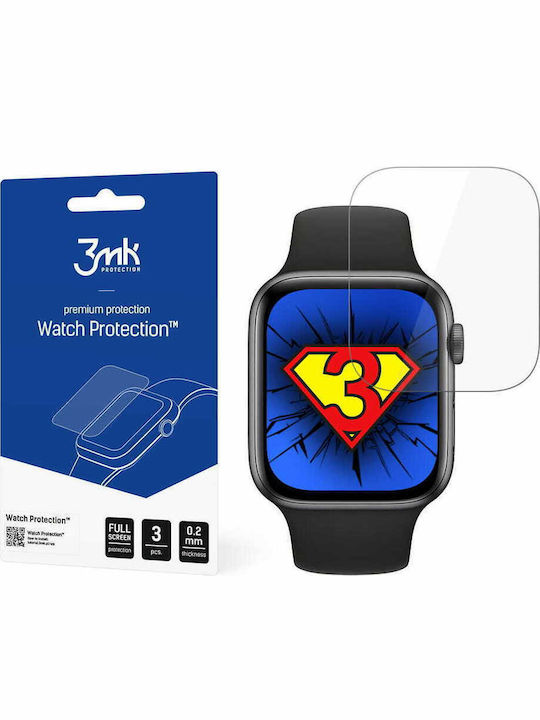 3MK Tempered Glass για το Apple Watch 44mm 3τμχ 3MKAW644 Apple Watch 6 44mm