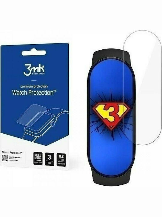3MK Full Coverage Screen Protector για το Mi Band 5 3τμχ