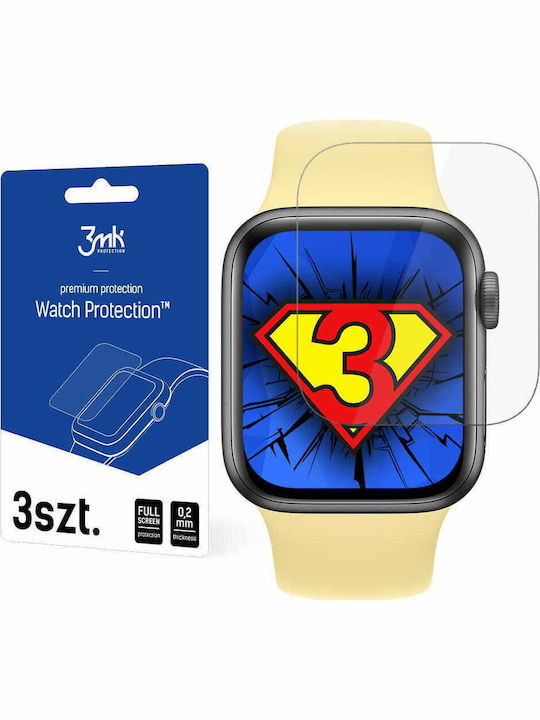 3MK Premium Screen Protector για το Apple Watch 44mm 3τμχ