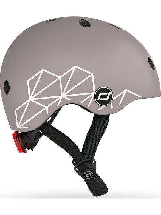 Scoot & Ride 96563 Παιδικό Κράνος για Πατίνι Καφέ