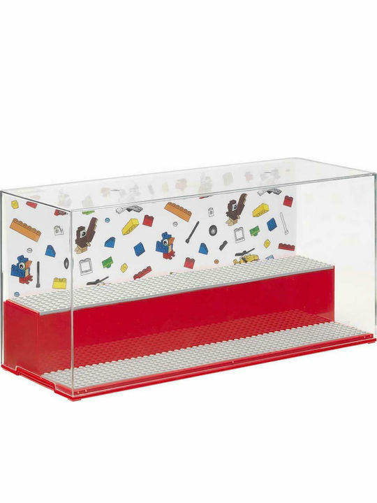 LEGO Παιδικό Κουτί Αποθήκευσης από Πλαστικό Iconic Play & Display Case 4070 Κόκκινο 40700001