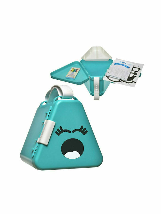 Trunki Παιδικό Κουτί Αποθήκευσης από Πλαστικό Teebee Τιρκουάζ 18x18x16cm 0443-GB01