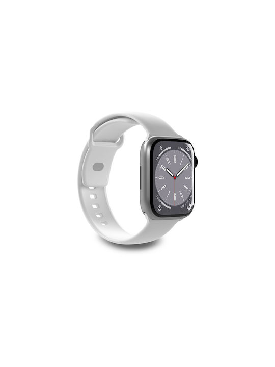 Puro Icon Λουράκι Σιλικόνης Λευκό (Apple Watch 38/40/41mm)