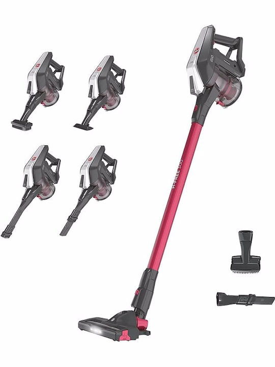 Hoover Επαναφορτιζόμενη Σκούπα Stick 22V Κόκκινη HF322TH 011