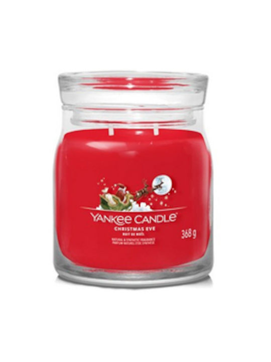 Yankee Candle Αρωματικό Κερί Signature σε Βάζο με Άρωμα Christmas Eve Κόκκινο 567gr 1631776