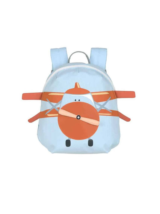 Laessig Σχολική Τσάντα Πλάτης Δημοτικού Γαλάζια 1203021295