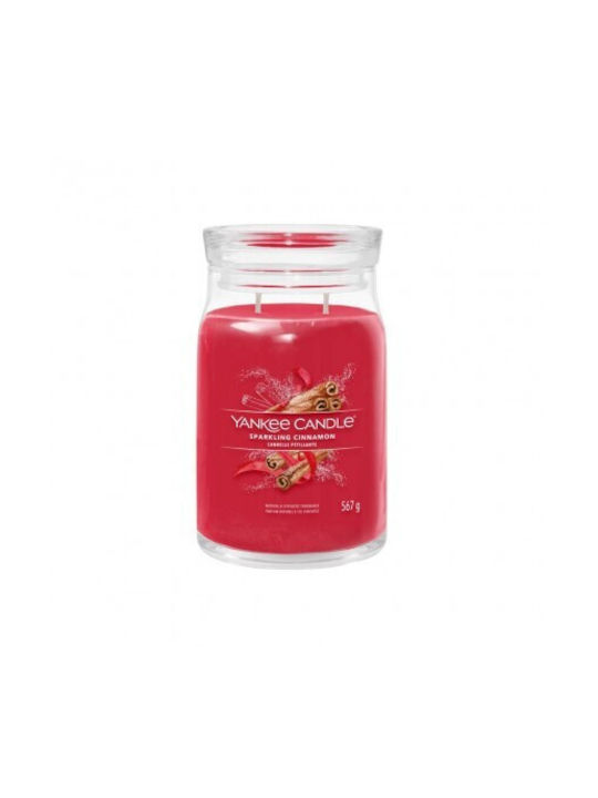 Yankee Candle Αρωματικό Κερί σε Βάζο με Άρωμα Κανέλα 567gr 1629975