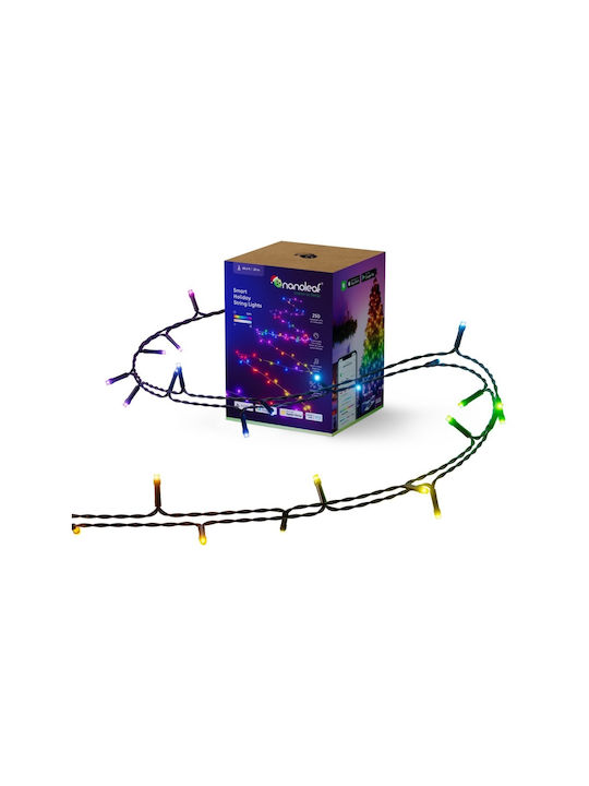 250 Λαμπάκια LED 10μ. RGB σε Σειρά NL0041 - Image 1